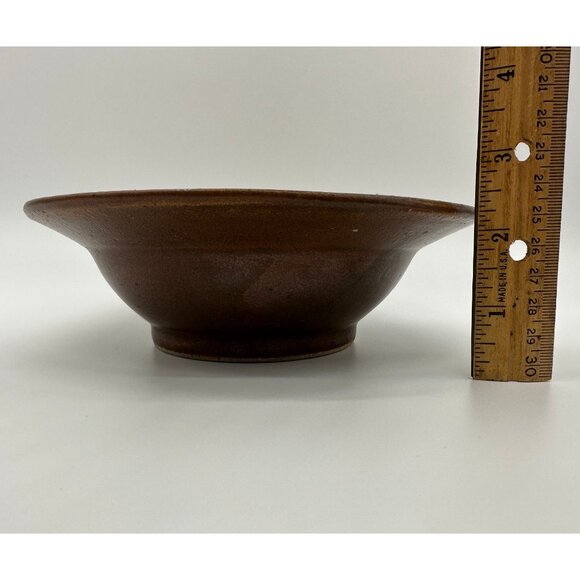 Art Pottery Bowl Handmade Lizard Sun Desert Sun Southwestern Serving Decorative - Picture 9 of 9